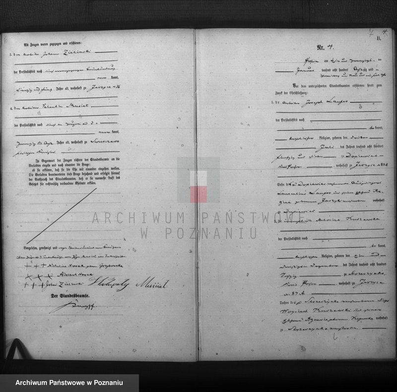 Obraz 5 z jednostki "Księga małżeństw"