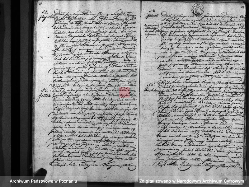 Obraz 17 z jednostki "Akta urodzenia, małżeństwa i zgonu"