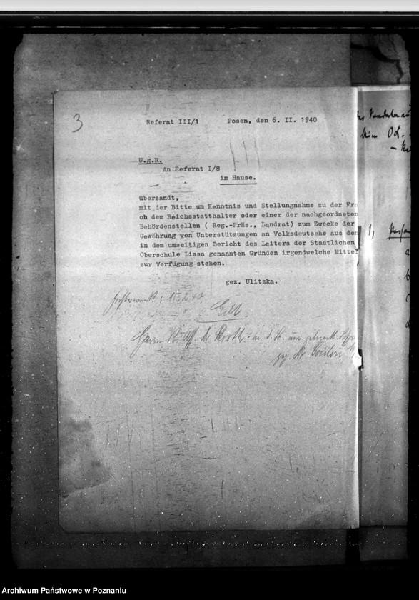 Obraz 7 z jednostki "Sonderfürsorge für die im Volkstumskampf im Feldzung in Polen körperlich beschadigten Deutschen undderen Hinterbliebenen"