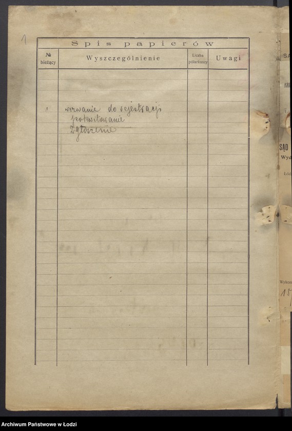 Obraz 3 z jednostki "Izrael Moses Lewartowicz- sprzedaż towarów manufakturowych"