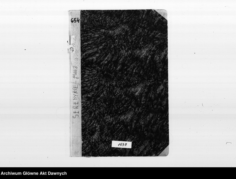 image.from.unit.number "Parafia: Jezierna. Dekanat: Złoczów. Księga metrykalna ślubów tylko dla wsi Seredyńce*."