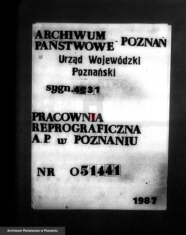 Obraz 1 z jednostki "Firma "Akwawit" Towarzystwo Akcyjne W Poznaniu nr woj. 2219"
