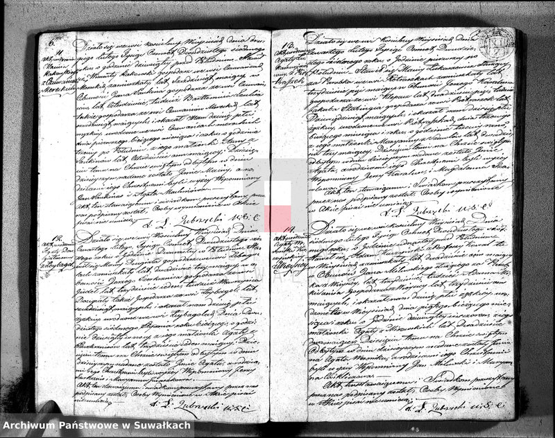 image.from.unit.number "Duplikat urodzonych, zaślubuionych i zeszłych parafii wieysieysiey na rok 1827"