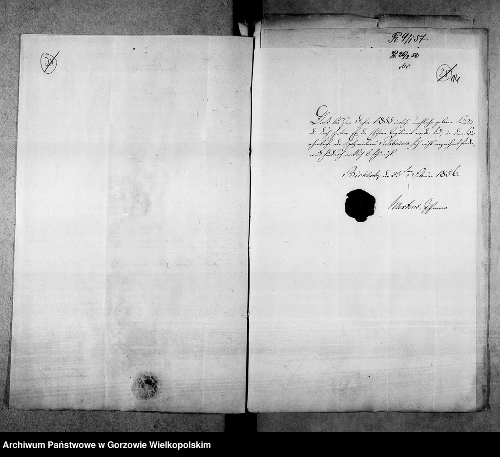 image.from.unit.number "Duplikate der Kirchenbücher von Pulsbrück (Pełczyska):zur Parochie Birkholz (Brzoza) gehörig"