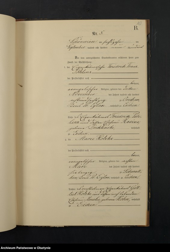 image.from.unit.number "Heiraths-Neben-Register Nr 1 - 9"
