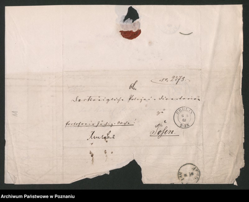 Obraz 14 z jednostki "A. betr. den Arzt Dr Julian Bendowski"