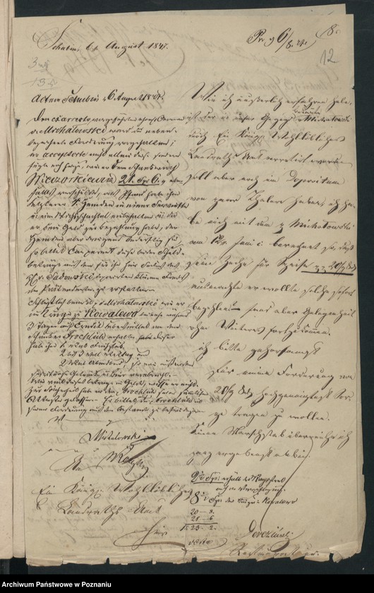 Obraz 15 z jednostki "A. betr. Michael von Michałowski aus Słupy, Kreis Schubin"