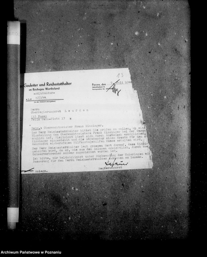 Obraz 17 z jednostki "Bewerbungen um Anstellung"