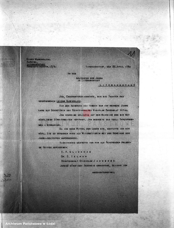 Obraz 15 z jednostki "[Podania o pracę]"