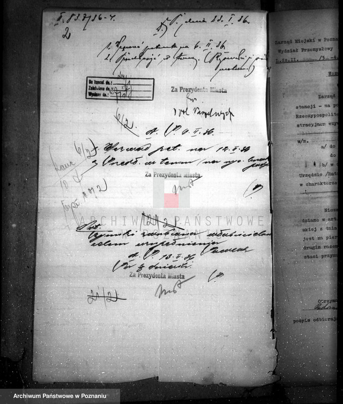 Obraz 6 z jednostki "Urządzenie zakładu odlewni żelaza przy ul. Głównej 33 A. Radomskiego"