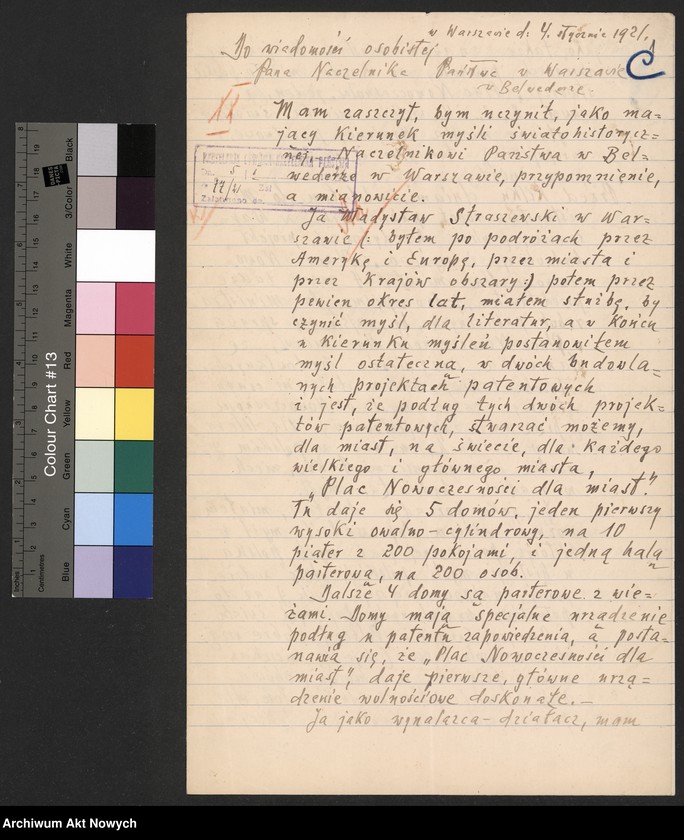 image.from.unit.number "(Listy, podania i memoriały różnych osób w sprawach nieistotnych lub nie nadających się do realizacji), tom II"