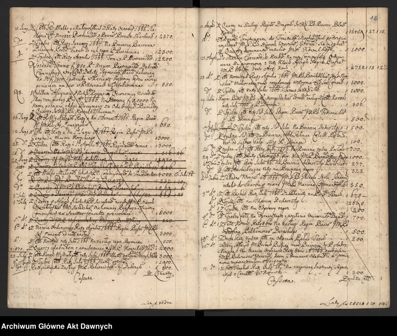 image.from.unit.number "Rejestr różnych dochodów i rozliczeń skarbu koronnego sporządzony przez pisarza A. Baiera."