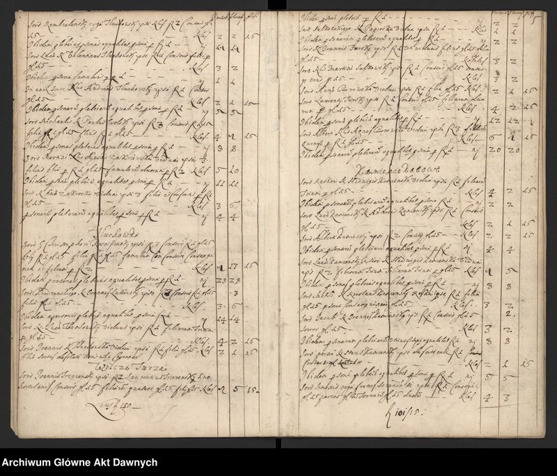 image.from.unit.number "Rozliczenie pogłównego i poboru z 1664 r. - czy to 150, czy 151?."