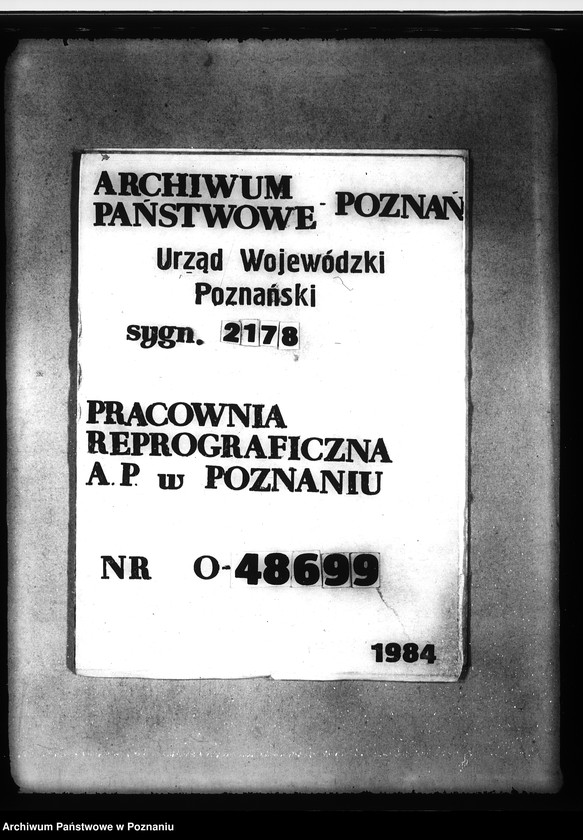 Obraz 1 z jednostki "Parcelacja gruntów majątku Zdziechowo powiat gnieźnieński"