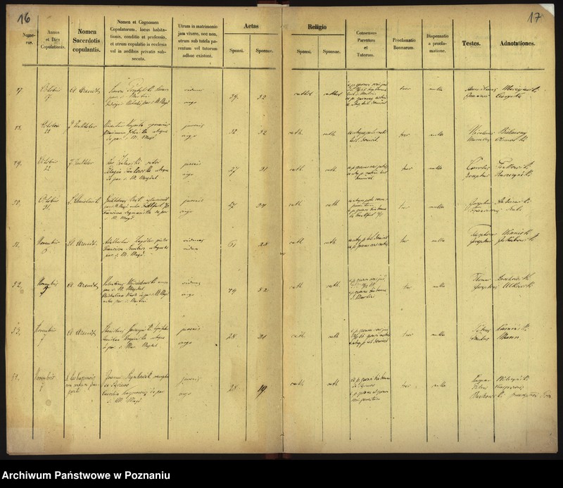 Obraz 11 z jednostki "Księga małżeństw"