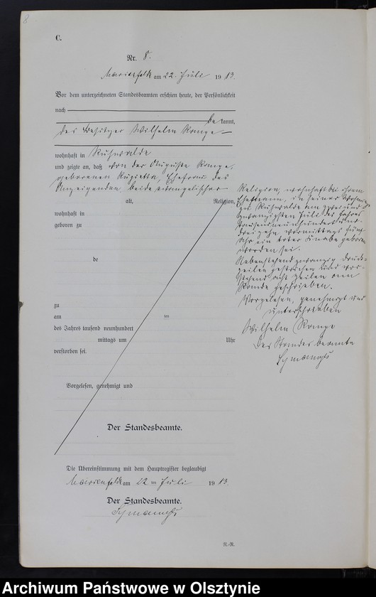 image.from.unit.number "Sterbe-Neben-Register Nr 1 - 15"