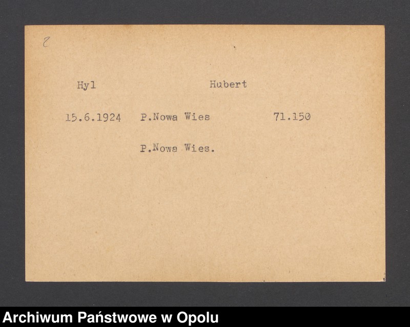 Obraz 4 z jednostki "Verbindung der polnischen Minderheit nach Polen. Now. Codz. v. 29.9.37"