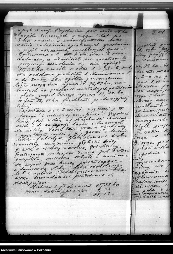 Obraz 13 z jednostki "Zatwierdzenie projektu planu urządzenia gospodarstwa leśnego dla lasów majątku Przystajnia powiat kaliski"