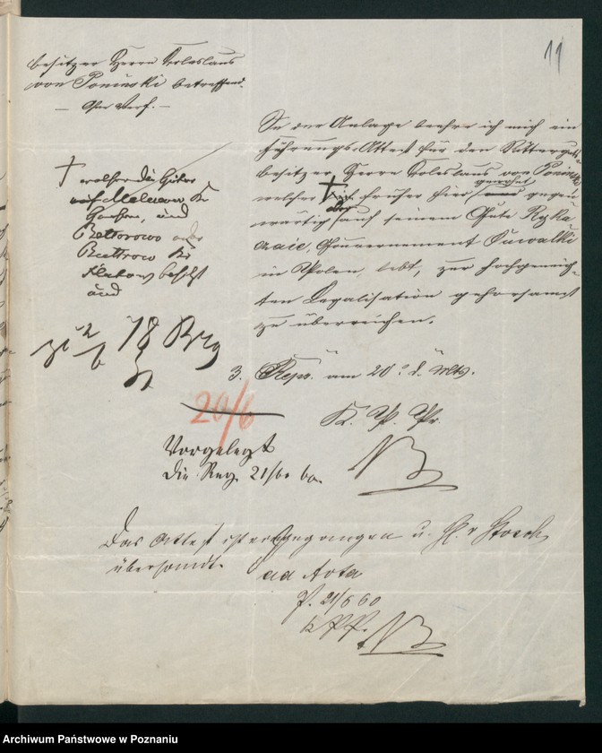 Obraz 14 z jednostki "A. betr. Familie von Poniński"