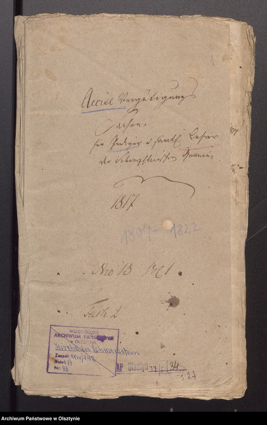 image.from.unit.number "Accisse Vergütungs-Sachen für Prediger der Schwarzsteinsche Gemeine"
