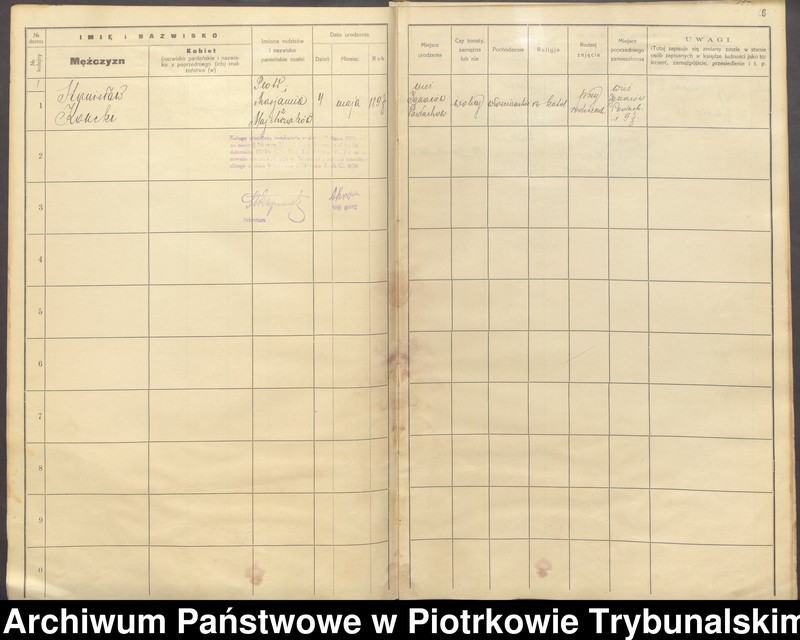 image.from.unit.number "[Księga ludności stałej gminy Ręczno] wieś Ignaców Poduchowny i Nowinki"