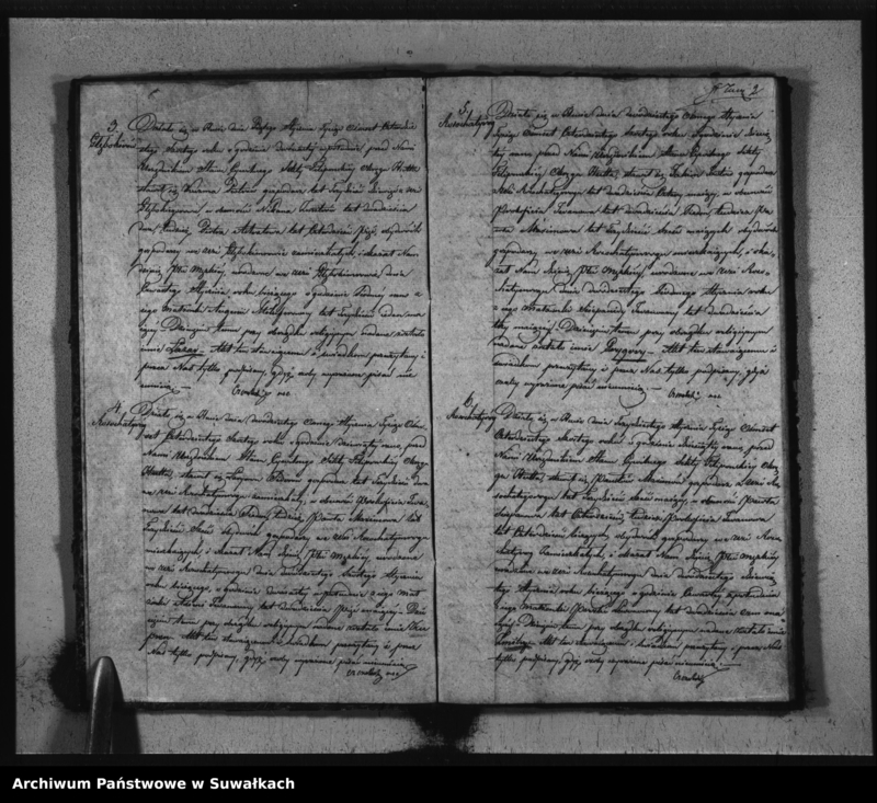 Obraz z jednostki "Duplikat Aktów Urodzonych, Zaszlubionych i Umarłych Sekty Filiponów Okręgu Hutta 1846 r."