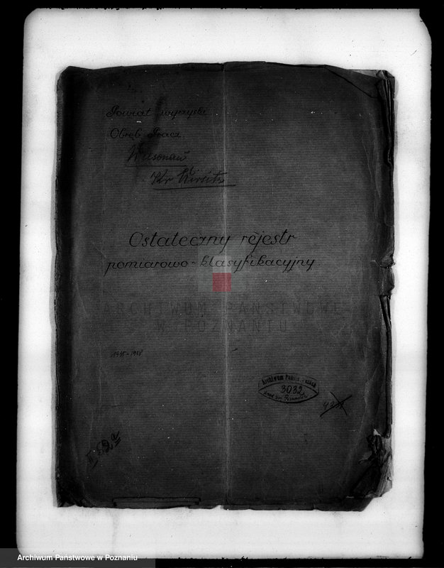 Obraz 4 z jednostki "Ostateczny rejestr pomiarowo-klasyfikacyjny majątku Pracz powiat wyrzyskiego"