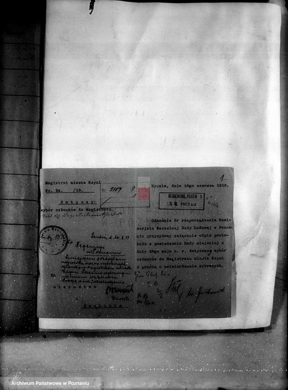 Obraz 5 z jednostki "Członkowie magistratu miasta Kcyni"