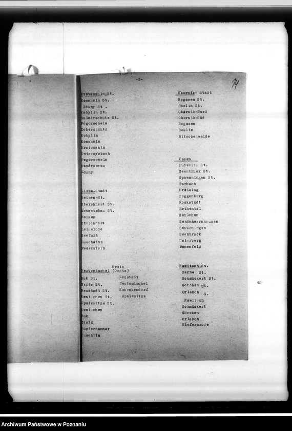 Obraz 19 z jednostki "Verzeichnis von Amtsbezirken"