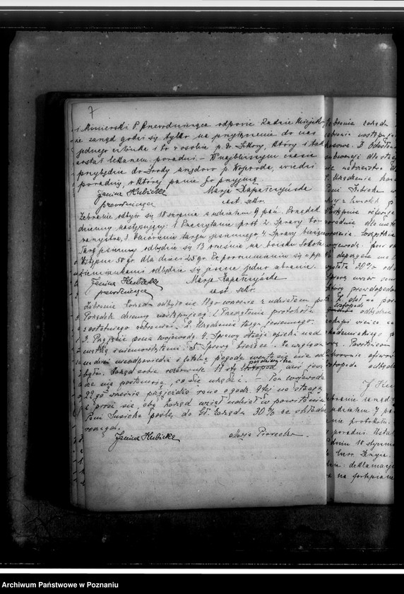 Obraz 12 z jednostki "Protokolarz zebrań Zarządu"