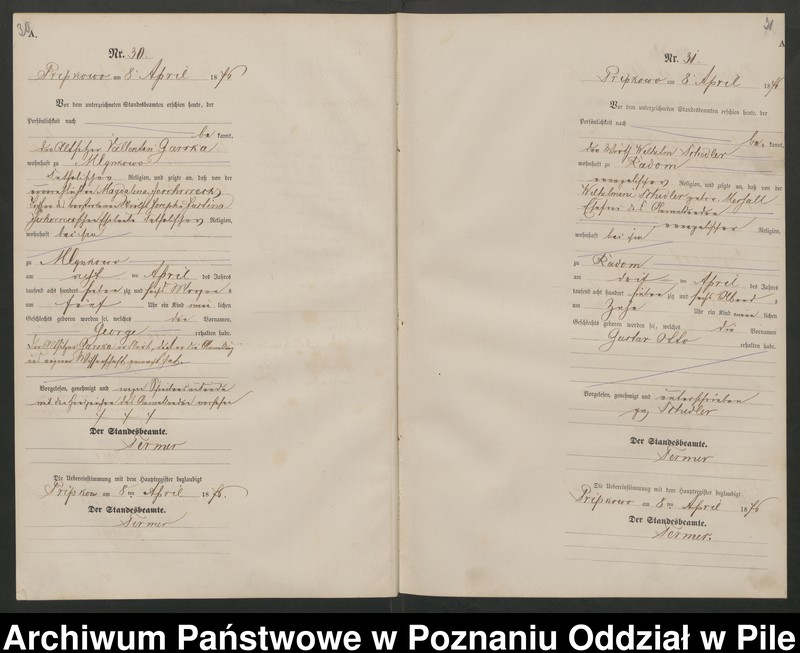 Obraz 18 z jednostki "Księga urodzeń"