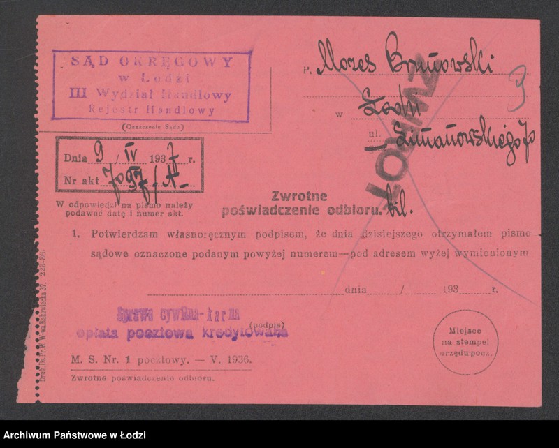 Obraz 11 z jednostki "Mozes Brunowski – sklep rzeźniczy"