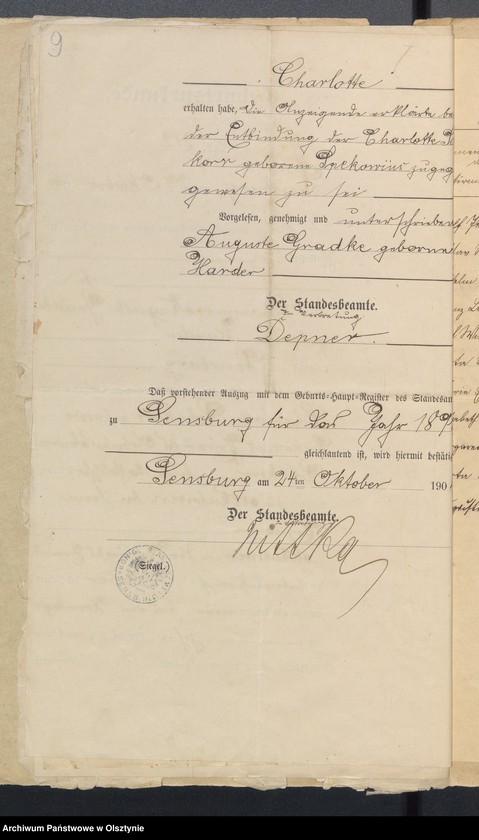 image.from.unit.number "Taufscheine, Gebursurkund und Konfirmanteb Tabelle"
