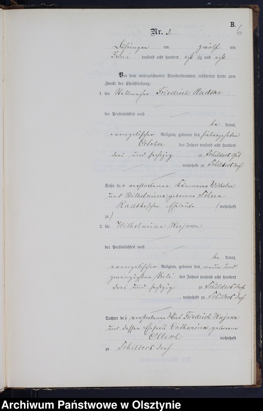 image.from.unit.number "Heiraths-Neben-Register Nr 1 - 17"