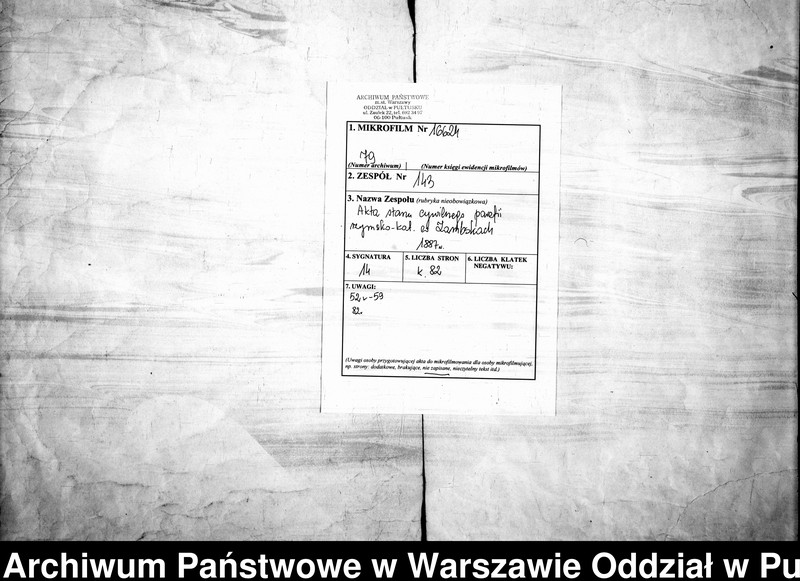 image.from.unit.number "Akta urodzeń, małżeństw i zgonów"