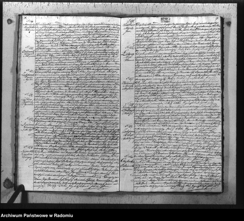 image.from.unit.number "Duplikat urodzonych, zaślubionych i zmarłych w parafii Głowaczew akta w sobie mieszczący za rok 1844"