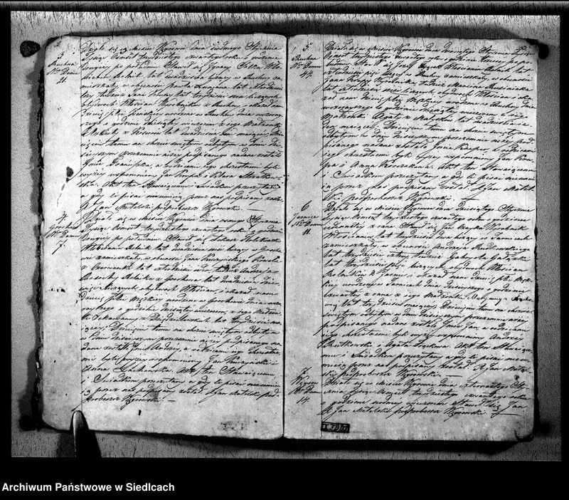 Obraz z jednostki "Akta urodzin, małżeństw, zgonów"