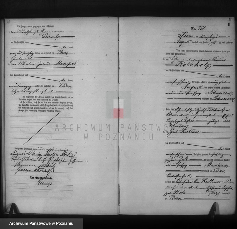 Obraz 20 z jednostki "Księga małżeństw t. II"