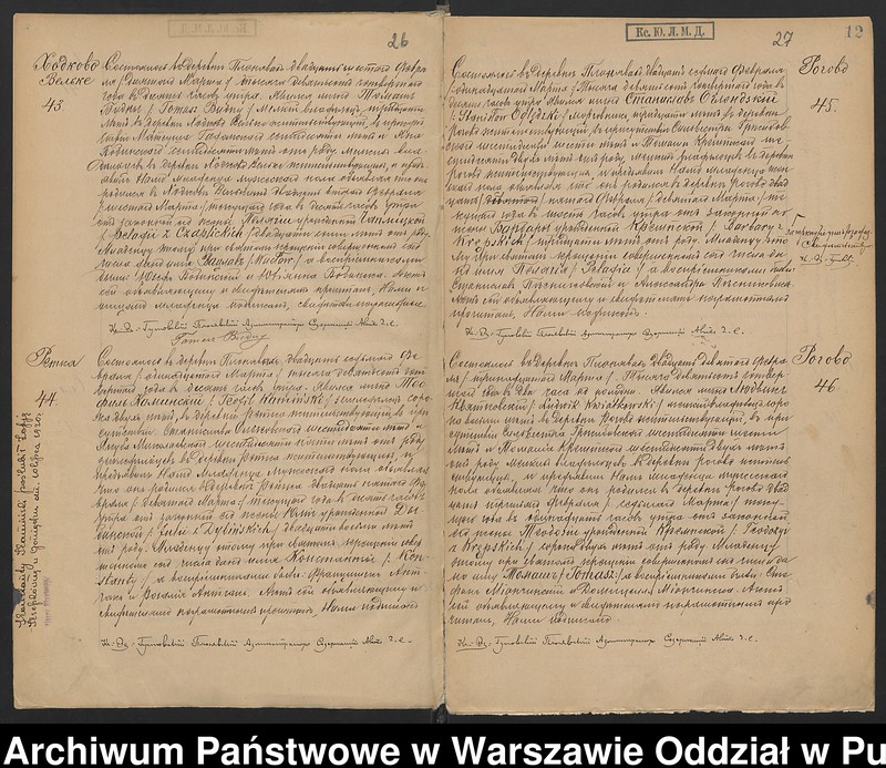 image.from.unit.number "Akta urodzeń, małżeństw, zgonów"