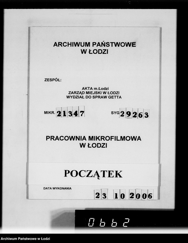 Obraz 1 z jednostki "Bewegungsberichte [Z realizacji zamówień wojskowych]"