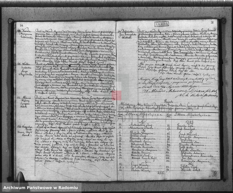 image.from.unit.number "Dupplikat Aktów Urzędnika Stanu Cywilnego Urodzenia, Małżeństw i Zeyścia parafii Kowali Stępociny w Roku 1851"