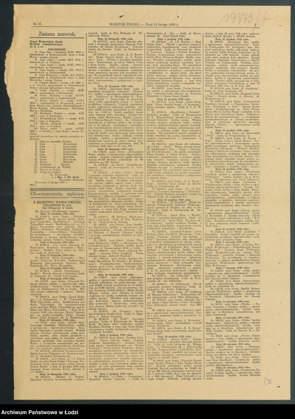 Obraz 15 z jednostki "Ignacy Mieszczyński- sprzedaż węgla i drzewa"