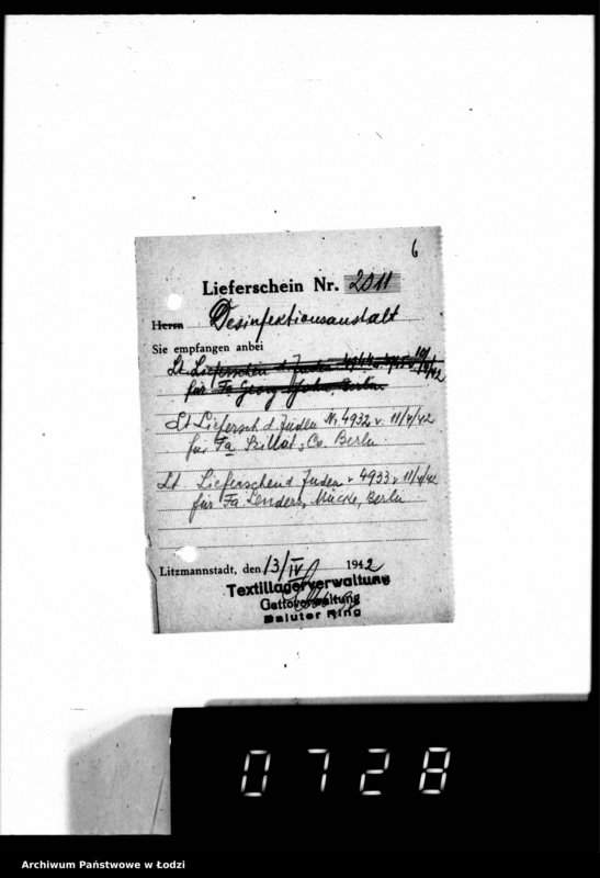 Obraz 10 z jednostki "[Zawiadomienia o przesyłce towarów do odkażania]"