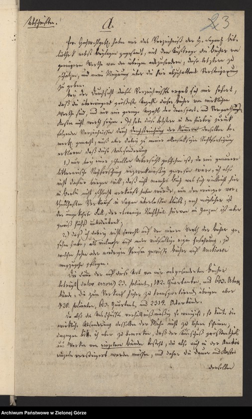 image.from.unit.number "Das Verzeichnis und den verkauf der auf dem Herzoglichen Schlosse befindlichen Herzoglichen Bibliothek und Kupferstich-Sammlung"