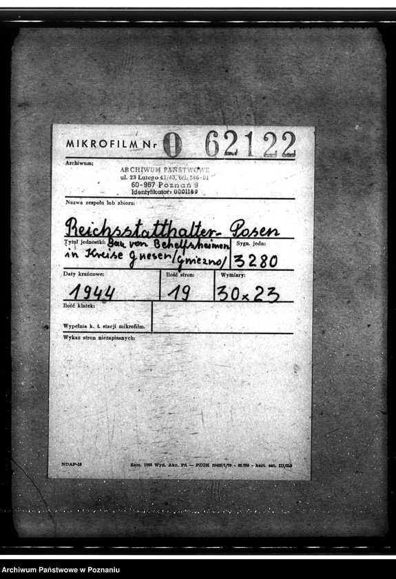 Obraz 2 z jednostki "Bau von Behelfsheimen im Kreise Gnesen (Gniezno)"