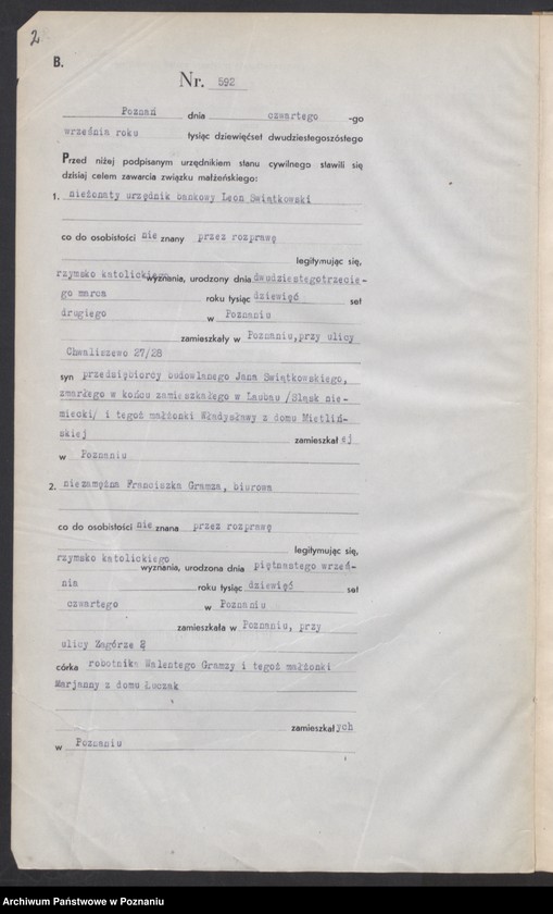 image.from.unit.number "Księga miejscowa małżeństw tom III [Rejestr główny małżeństw]"