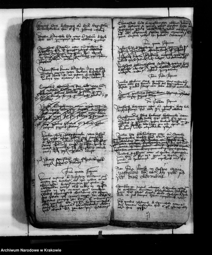 Obraz 6 z kolekcji "Wydane drukiem. Edycje źródłowe materiałów archiwalnych z zasobu ANK. cz. 2; Acta castrensia (inducta) 1407 - 1409111"