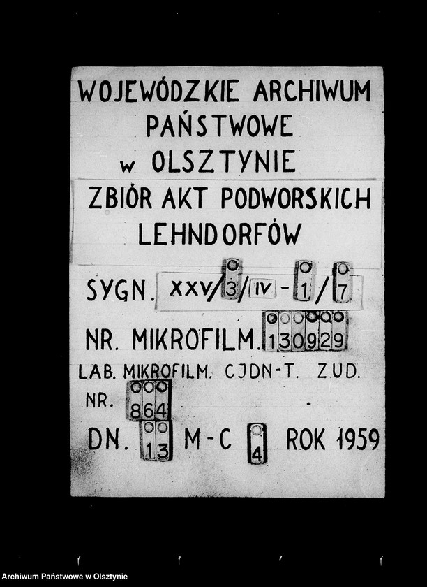 image.from.unit.number "/Leichenpass für die verstorbene Landhofmeisterin Gfin Amelie v. Lehndorff geb. Gfin Schmettau- Stohnsdorf von Königsberg nach Friedrichstein/"