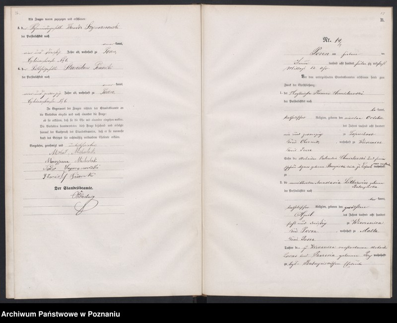 Obraz 16 z jednostki "Księga małżeństw"