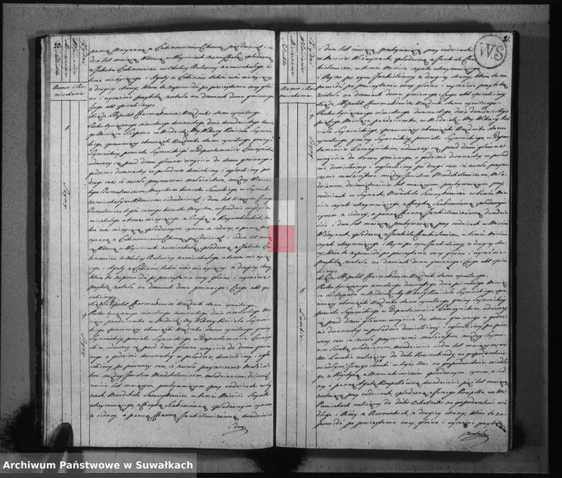 image.from.unit.number "Akta stanu cywilnego zaślubionych w gminie sejneńskiej od 1-go stycznia 1812 roku."
